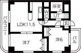 サンライズマンション18の間取り画像