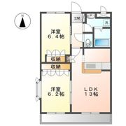 モデルナ江木の間取り画像