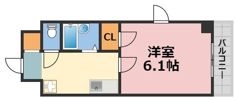 ドエル南堀江1番館の間取り画像