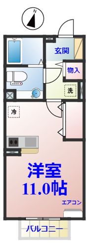 FELICE・青葉の杜Bの間取り画像