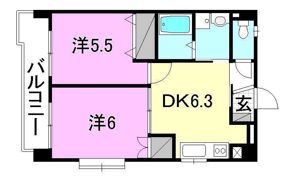 サザンコート味酒の間取り画像
