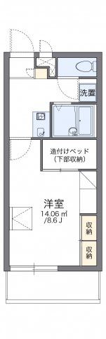 レオパレス松川の間取り画像