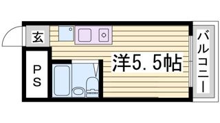 ラ・レジダンス・ド・エリールの間取り画像