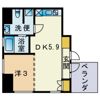 モンテ スパツィオ薬院大通の間取り画像
