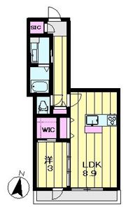 Droom南大沢の間取り画像