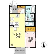 アベニールの間取り画像