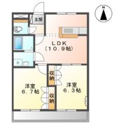 セピアローズの間取り画像