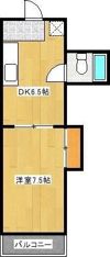 グリーンハイツオオバの間取り画像