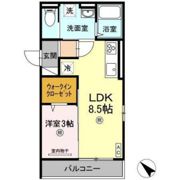 タウン中筋の間取り画像