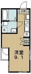 Casa Avenue Tsurumaiの間取り画像