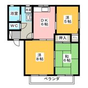 シャーメゾンGの間取り画像