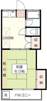 田上ハイツの間取り画像