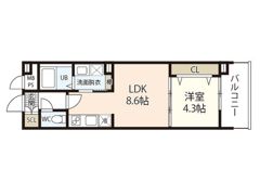 FLAX十日市の間取り画像