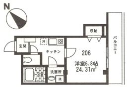 ステラ中央の間取り画像