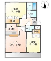 ファシネーションの間取り画像