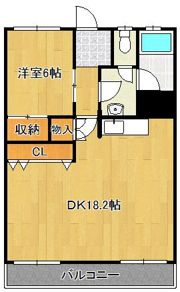 ファミリーマンションの間取り画像