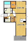 ソレール ヴィラII D棟の間取り画像