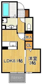 テロワール六番館の間取り画像