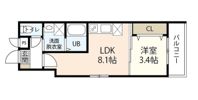MOVE楽々園EASTの間取り画像