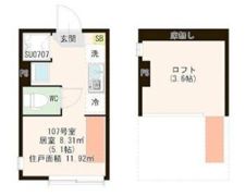 ハレテラス平和台の間取り画像