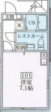 パークサイド日暮里・西日暮里の間取り画像
