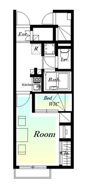 レオパレスクレインヒルズの間取り画像