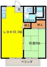 ハイツサンウェイの間取り画像
