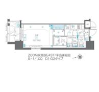 ZOOM秋葉原EASTの間取り画像