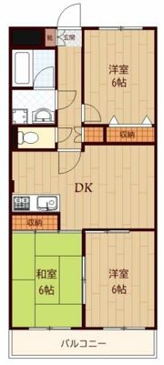 Cielo・Garden Ⅱの間取り画像