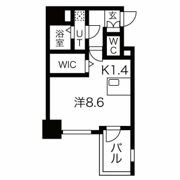 プレサンス上町台リベルテの間取り画像