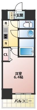 プレサンス新大阪ジェイズの間取り画像