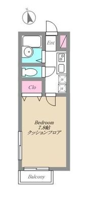 パティオ本牧の間取り画像