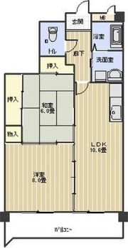 サンシャイン白山の間取り画像