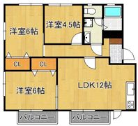 パールリバー浅川の間取り画像
