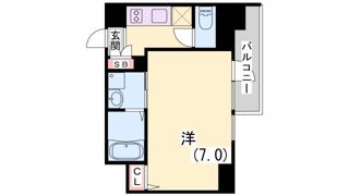 エスリード神戸元町ヒルズの間取り画像