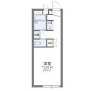 レオパレスクレールJ・Kの間取り画像