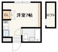 ワンピースの間取り画像