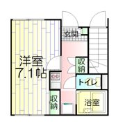 レオネクストクレストハウスⅡの間取り画像