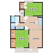 ファーストパインハイツB棟の間取り画像