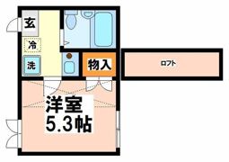 レモン武蔵関の間取り画像