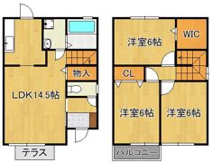 ウィルコート本城の間取り画像