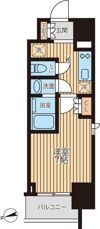 クロスレジデンス蒲田Ⅱの間取り画像