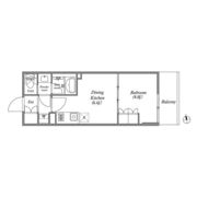 nido蔵前Residenceの間取り画像