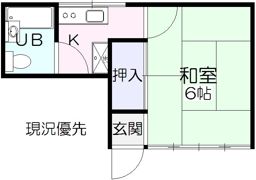 コーポ太陽の間取り画像