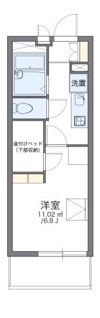 レオパレス向陽Ⅲの間取り画像
