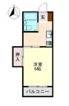 カメゾン南佐古の間取り画像