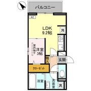 クレシア武蔵浦和の間取り画像