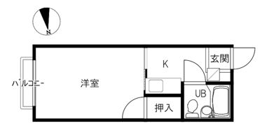 ユートピア憩の間取り画像
