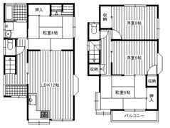 I貸家の間取り画像