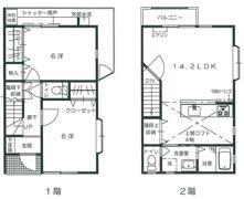 コーポ・プランタンB棟の間取り画像